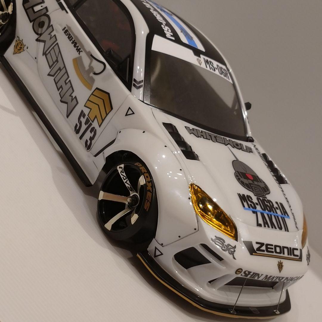 新品 未走行 GR86 シン・マツナガ専用ザクⅡ ラジドリ ボディ ガンプラ