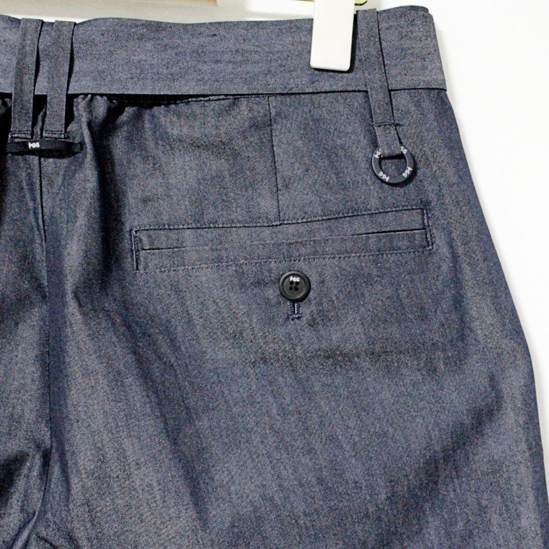 未使用 PGG ロゴベルト付（パーリーゲイツ） ストレッチショーツ M（W80）