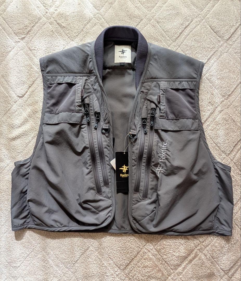 フォックスファイヤー　Foxfire　フィッシングベスト　Ｌサイズ