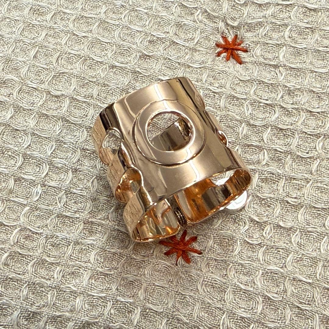 Wood Stone 総銀製PGP アルトサックスリガチャー Meyer用