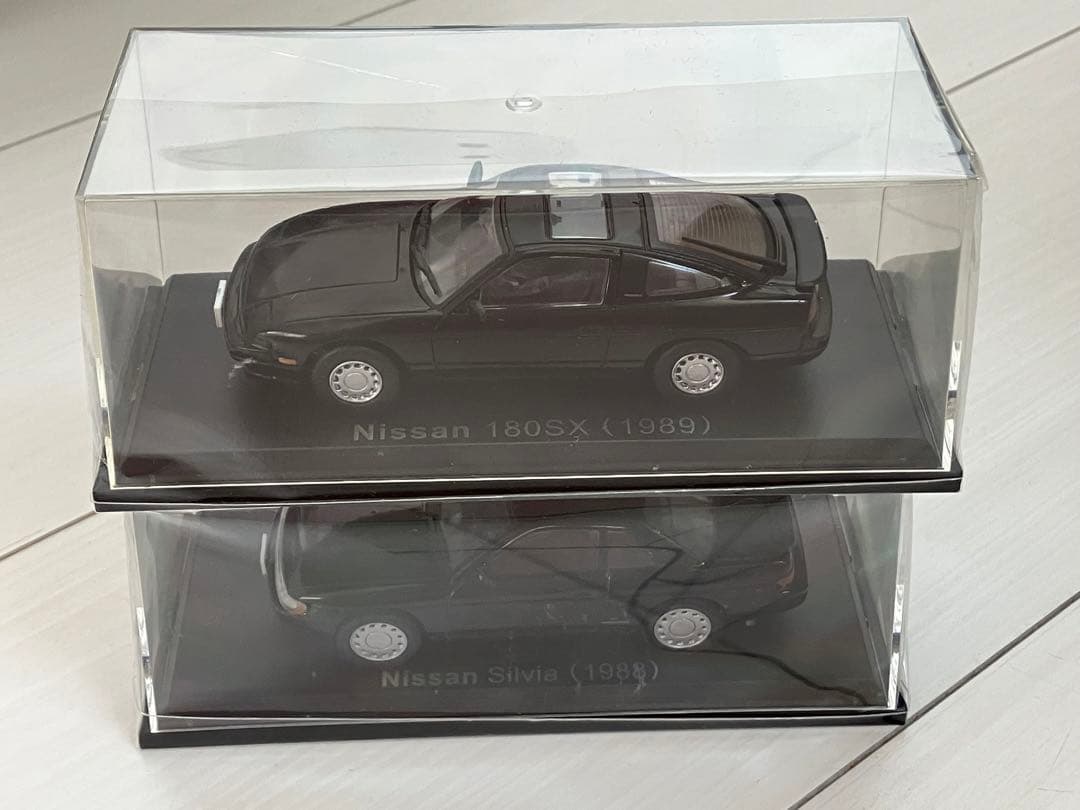 180SX 1989 シルビア　国産名車コレクション　模型　ダイキャスト　d1