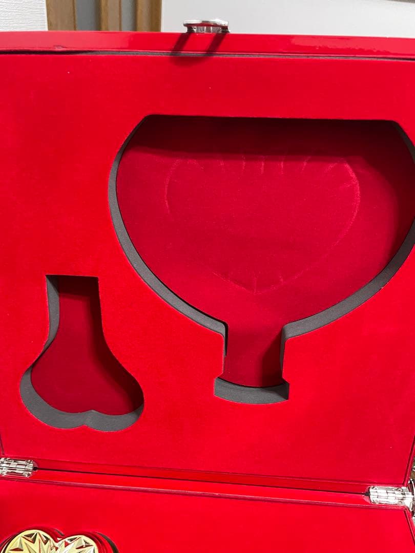 フォーチュンハートピンククリスタルボトル 替え栓・化粧箱付国産品未開封750ml