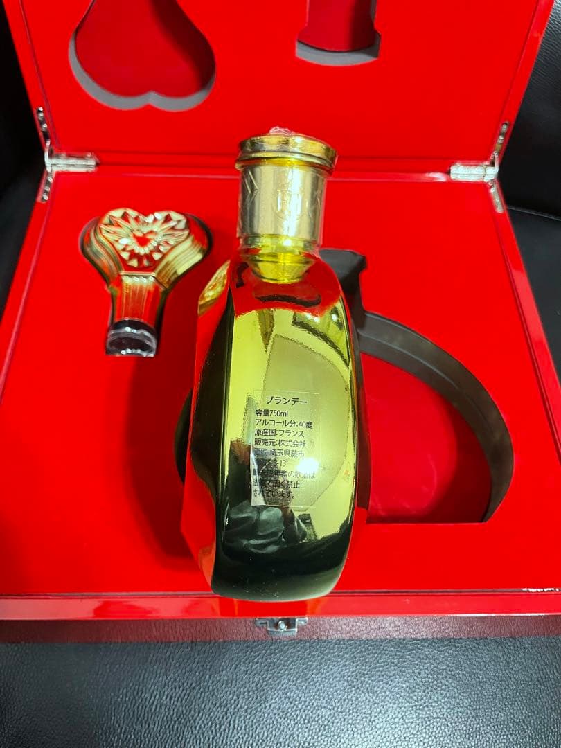 フォーチュンハートピンククリスタルボトル 替え栓・化粧箱付国産品未開封750ml