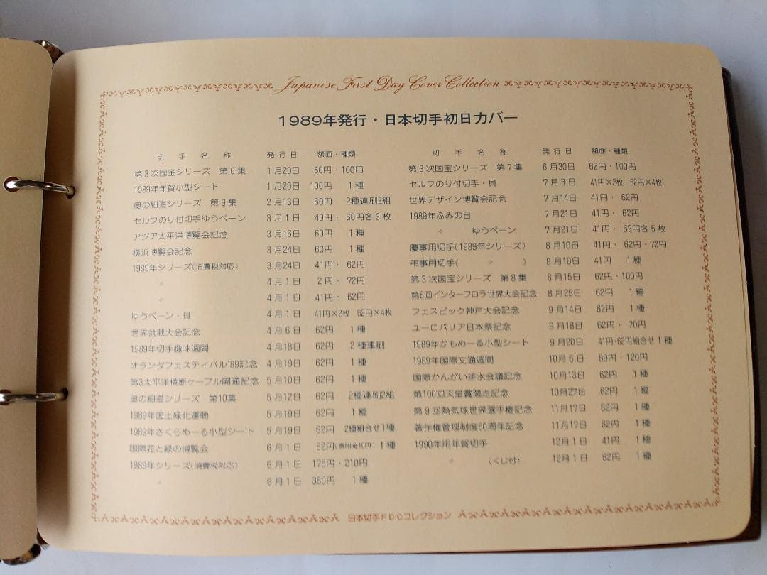 初日カバー 1989年 平成元年 巳年 記念切手 切手 32通 ファイル 新品