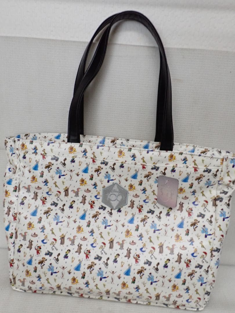 リンクスディズニー100周年トートバッグ ラウンドバッグ アイアンフードG9-C