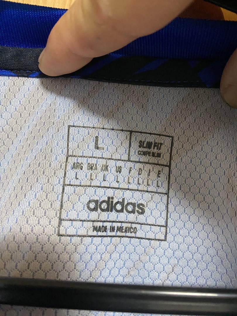adidas アルゼンチン代表 シャツ 青2022新品タグ無し未使用