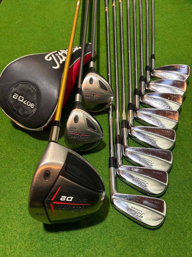 タイトリスト11本! 907D2 980F 4W17° 7W21° 690.MB