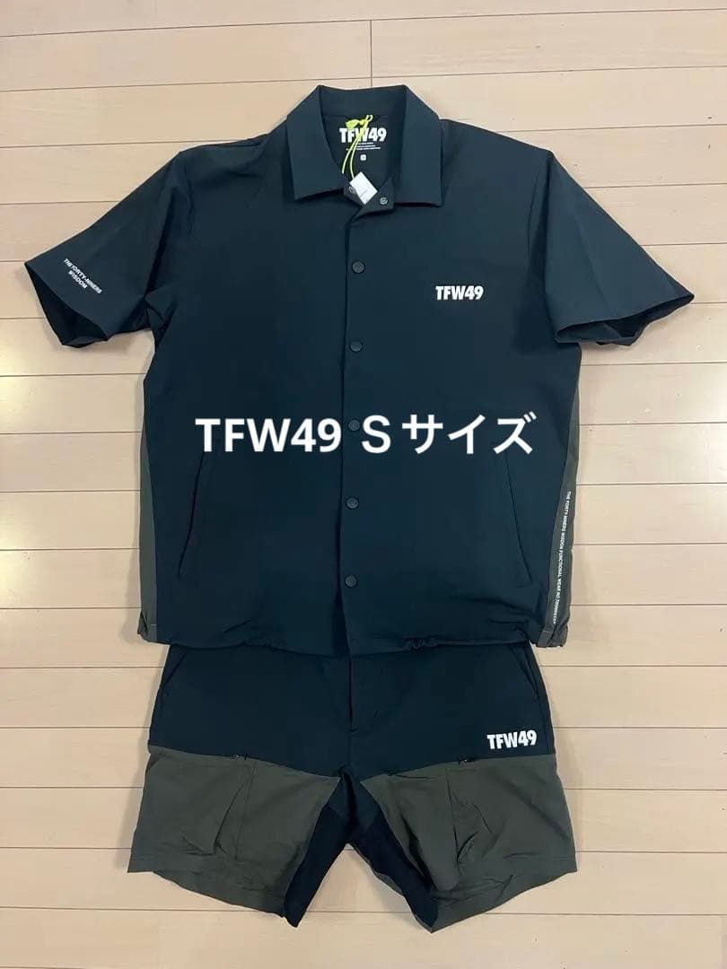 TFW49【新品未使用】セットアップ　シャツ　ハーフパンツ