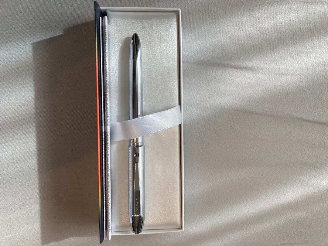 CROSS 4色ボールペン本体 シルバー