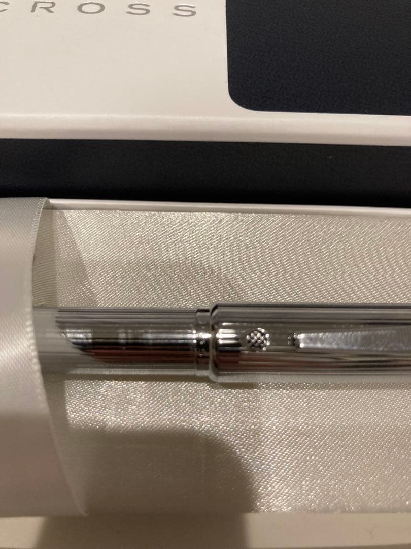 CROSS 4色ボールペン本体 シルバー