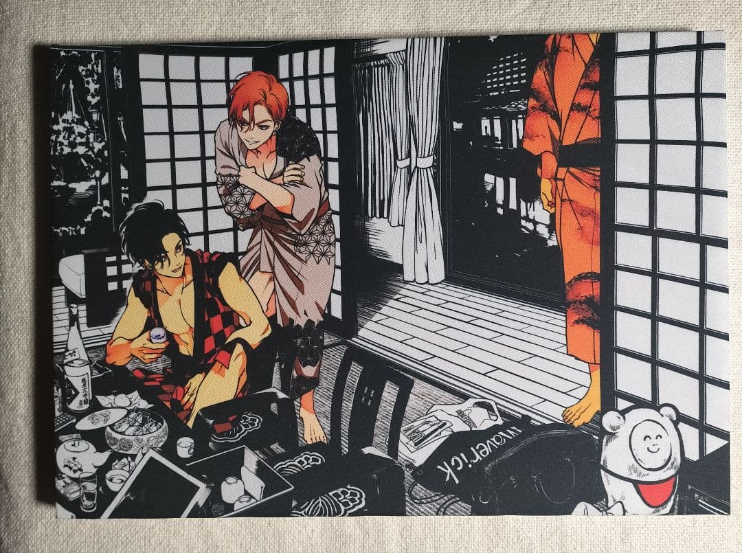 はらだ/ハッピークソライフ/ファブリックボード