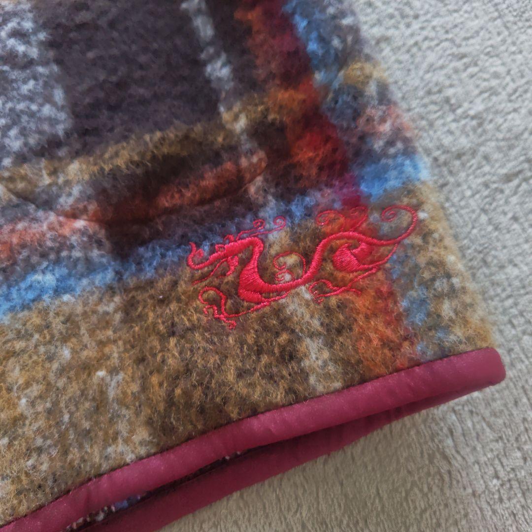 【未使用】ダンスウィズドラゴン　チェック柄ウール混紡スカート