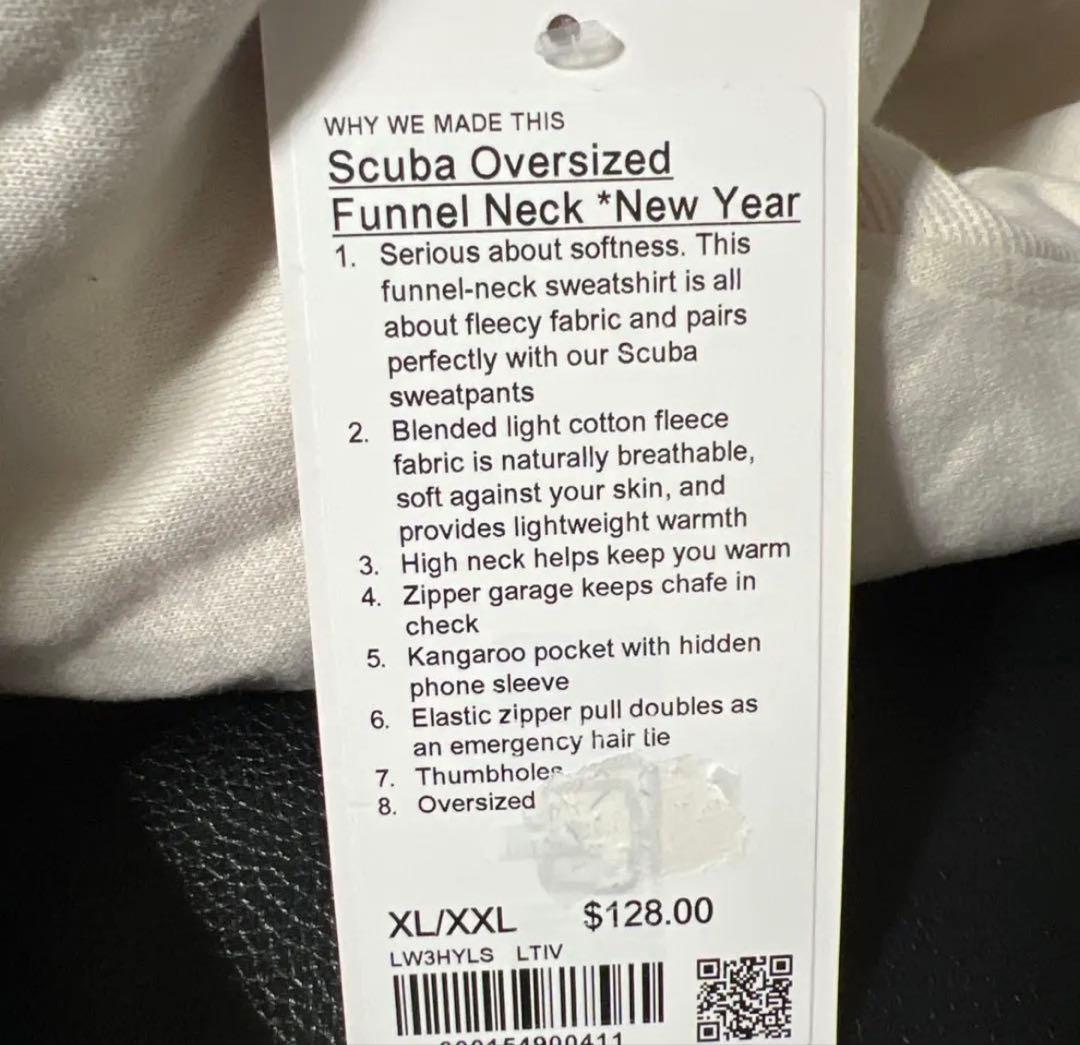 ルルレモン激レアscubaゴールド　オーバーサイズLululemon