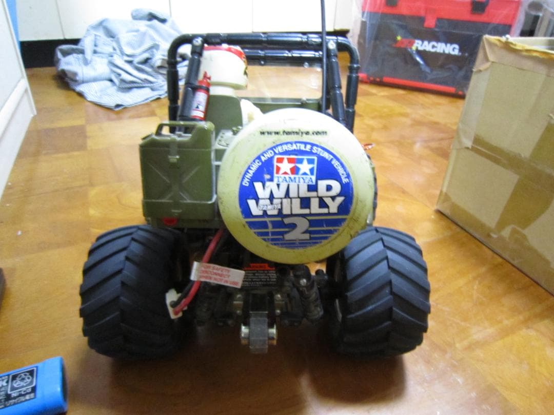 フルセット 動作確認済み 1/10 ワイルドウイリー２ カスタム 送料込み　人気