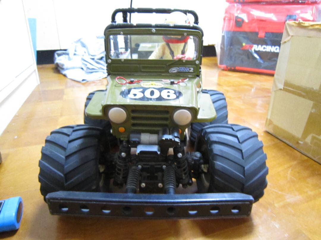 フルセット 動作確認済み 1/10 ワイルドウイリー２ カスタム 送料込み　人気