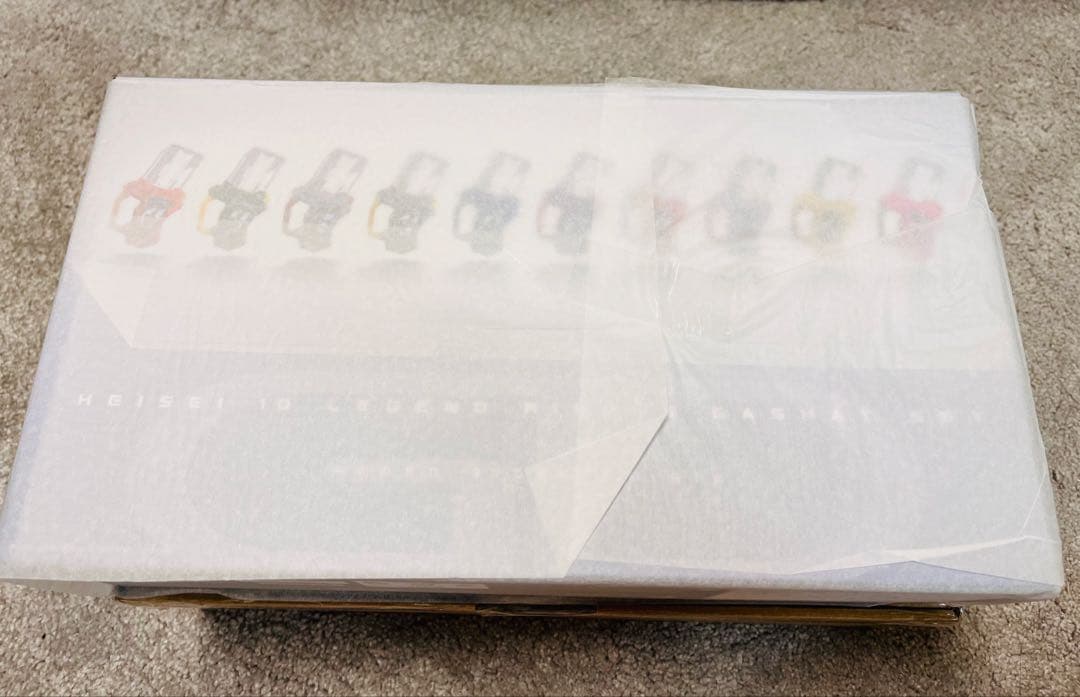 仮面ライダー レジェンドライダーガシャットセット【未使用品】