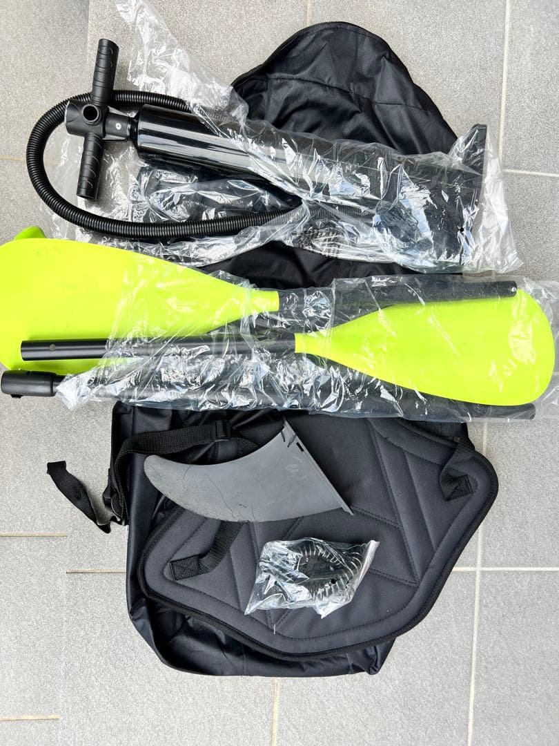 サップボード インフレータブルSUP 座椅付 超軽量 2人可 コンパクト収納