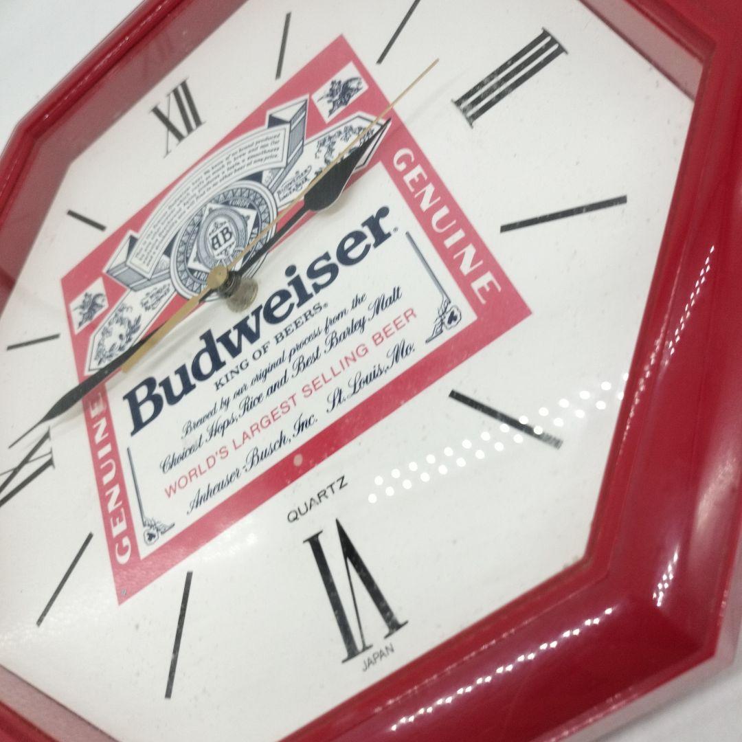 90s vintage Budweiser 壁掛け時計　アメリカン 雑貨　飾り物