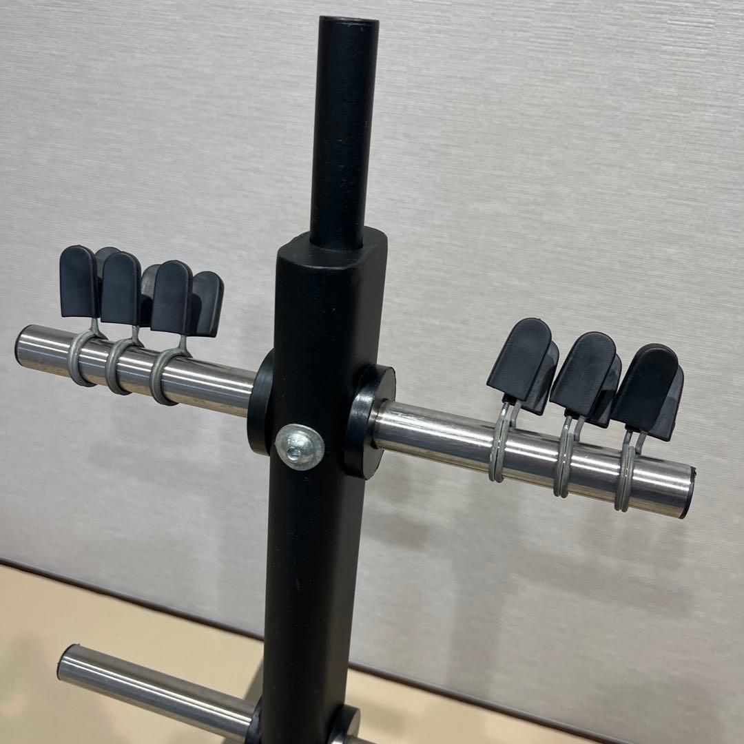 リーディングエッジ バーベル プレートラック 28mm LE-OPT830