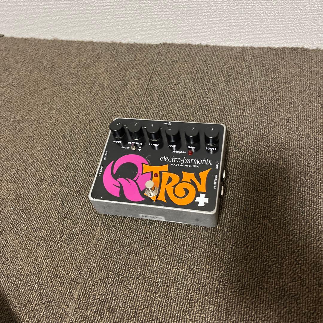 ELECTRO-HARMONIX Q-TRON PLUS社外品アダプタ付き