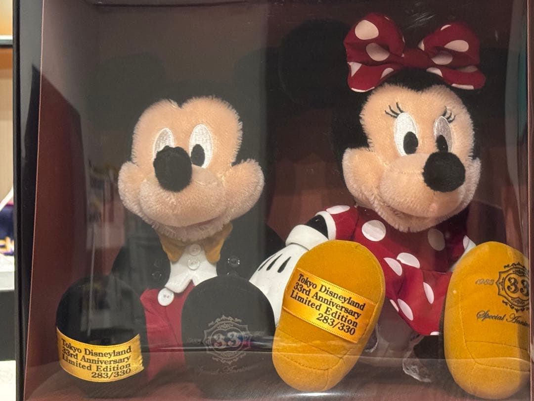 【希少✨】東京ディズニーランド クラブ33 限定ぬいぐるみ 2体セット