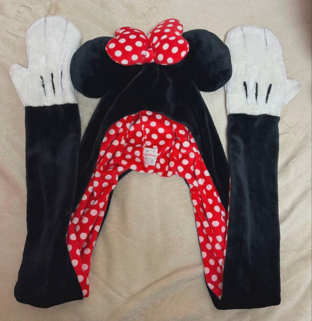 ディズニー マフラーファンキャップ ミニー