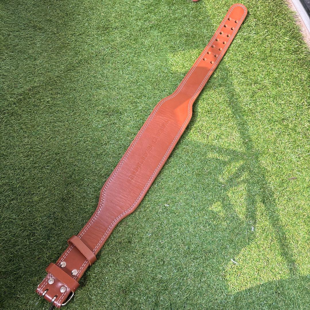 【美品】GOLD'S GYM トレーニングパワーベルトL