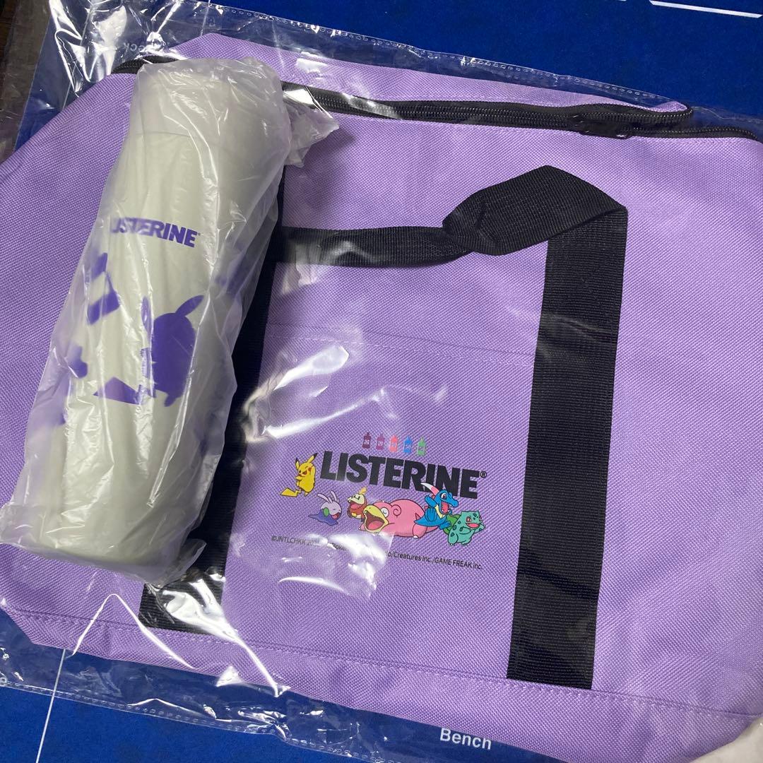 ポケモン リステリン トートバッグ 水筒 セット