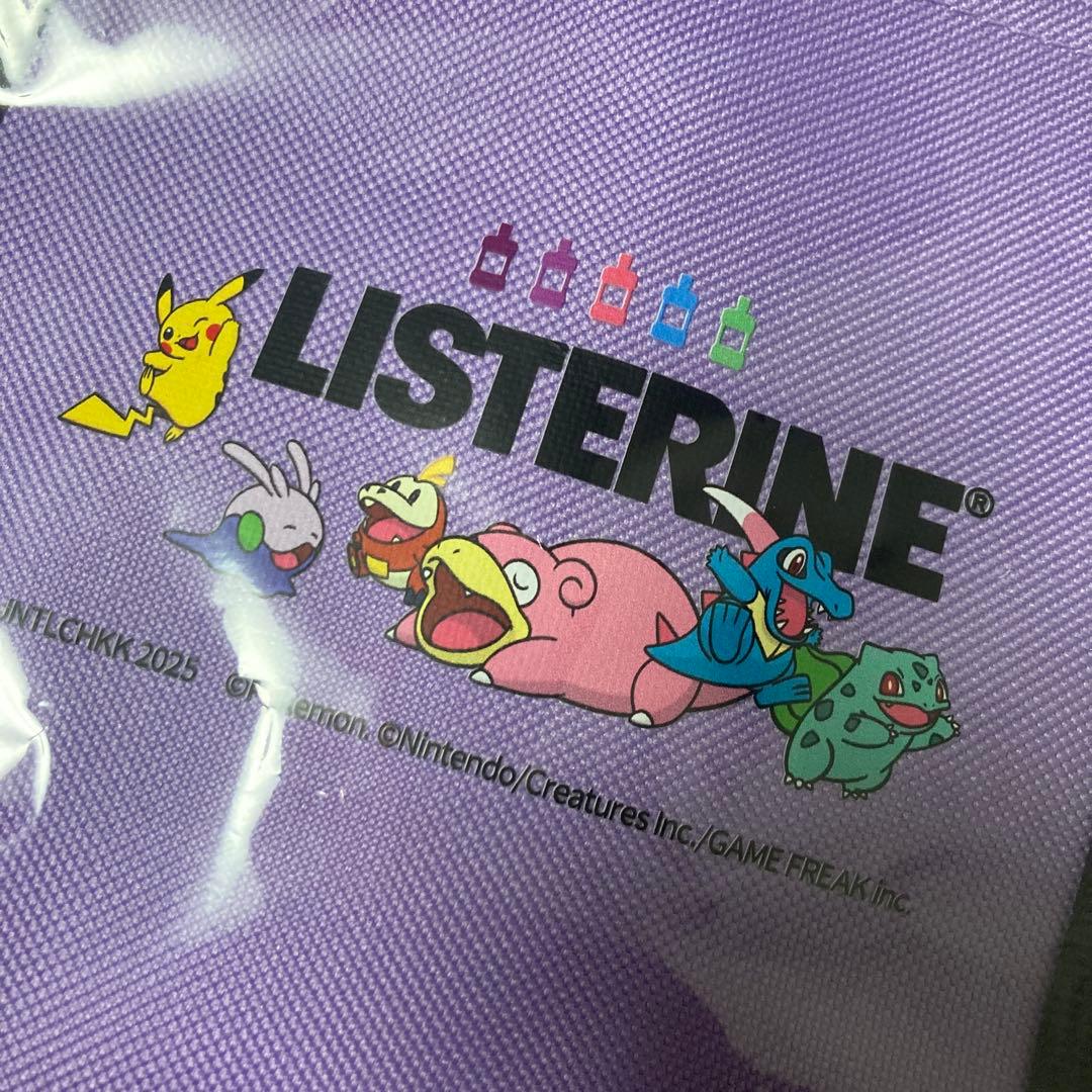 ポケモン リステリン トートバッグ 水筒 セット