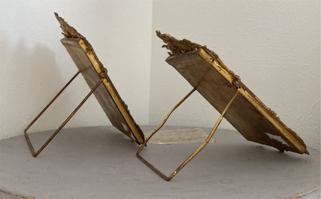 アンティーク雑貨 French l rocaille photo frame.