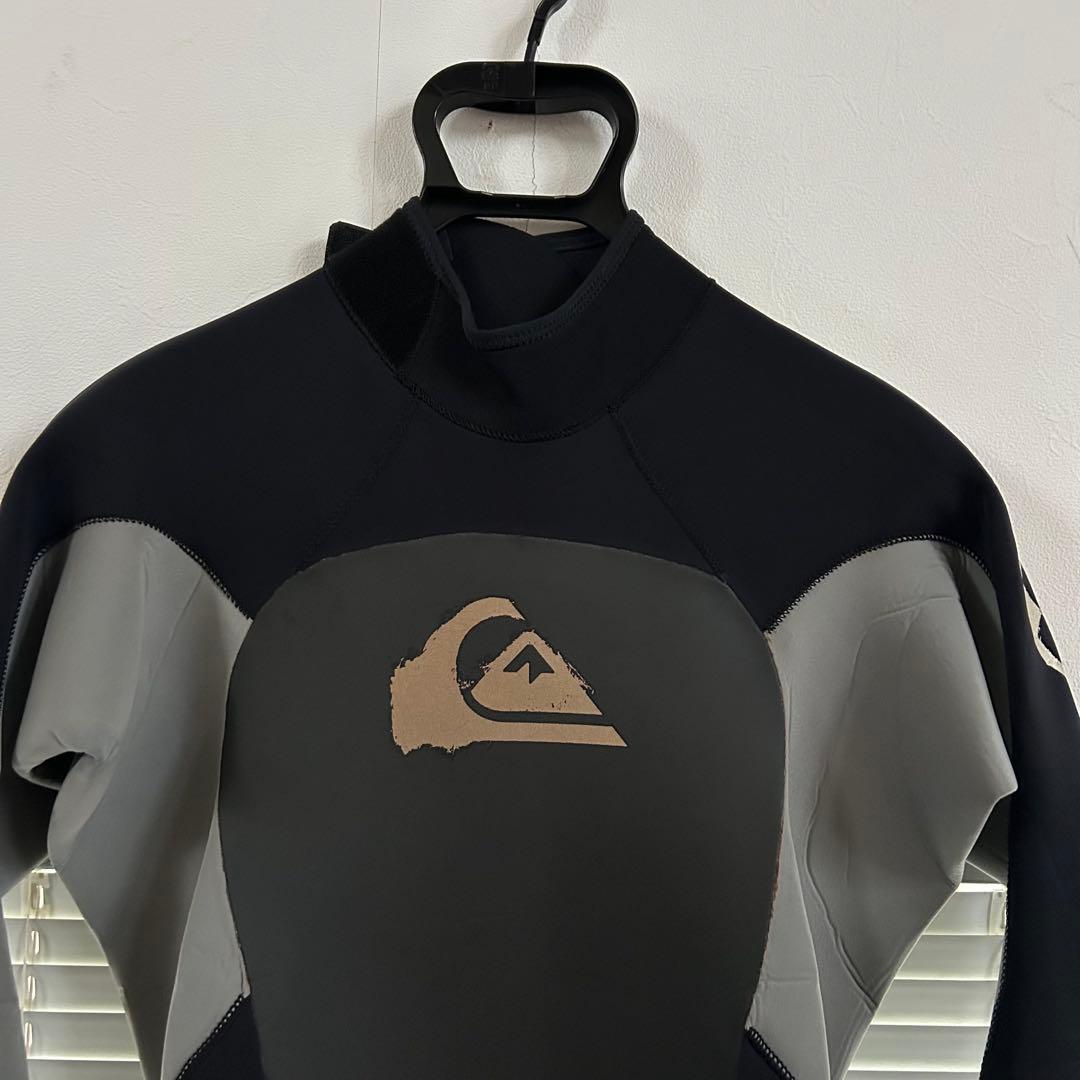 【良品】クイックシルバー　メンズウエットスーツ　ジャーフル　バックジップ　M