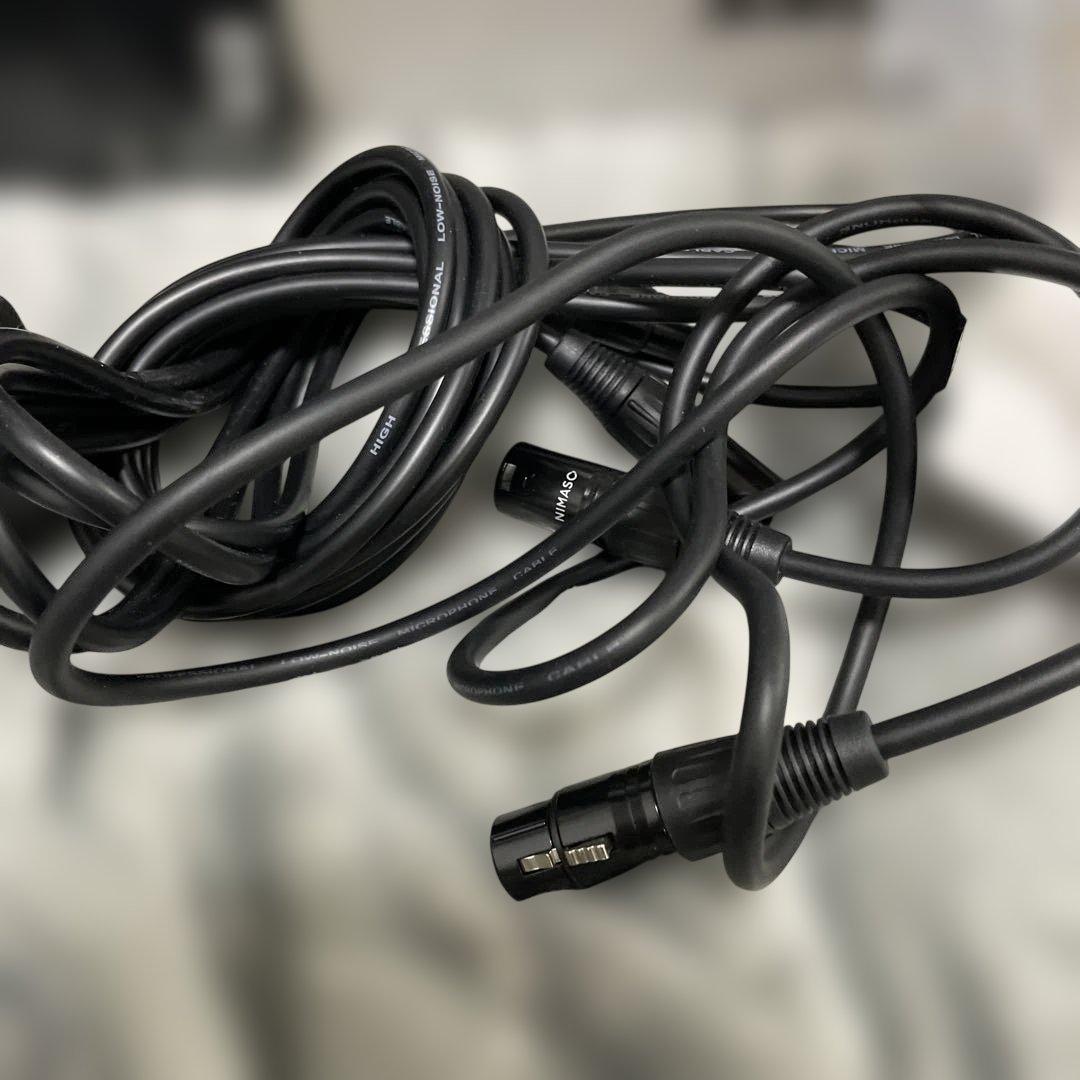 SHURE シュア ダイナミックマイク SM7dB ケーブ2本