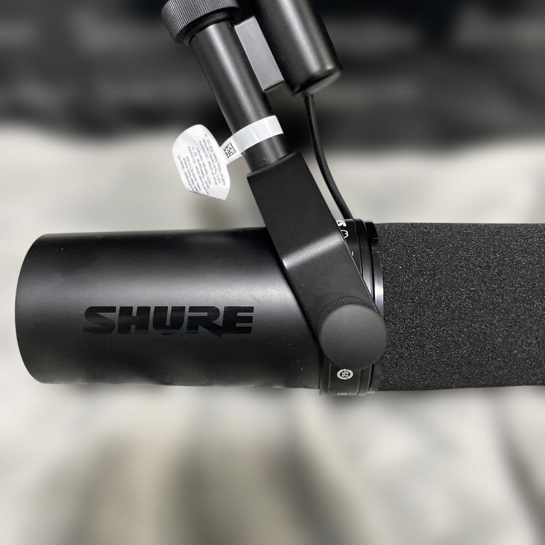 SHURE シュア ダイナミックマイク SM7dB ケーブ2本