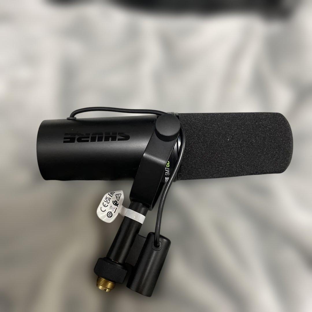 SHURE シュア ダイナミックマイク SM7dB ケーブ2本