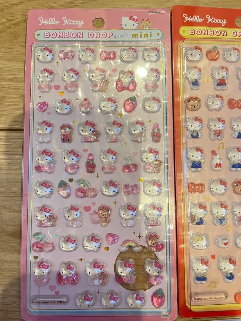【正規品】サンリオミニボンボンドロップシール　8種コンプリートセット