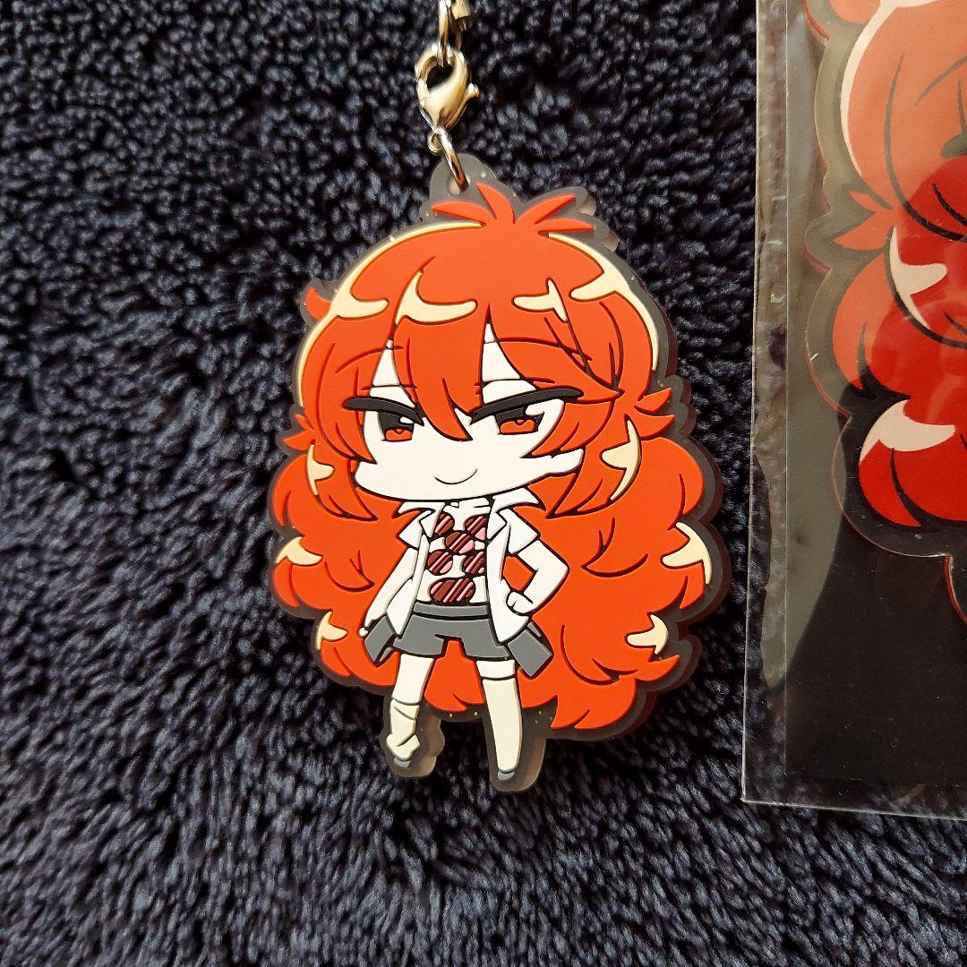 宝石の国　パパラチア　ラバーストラップ アクリルキーホルダー