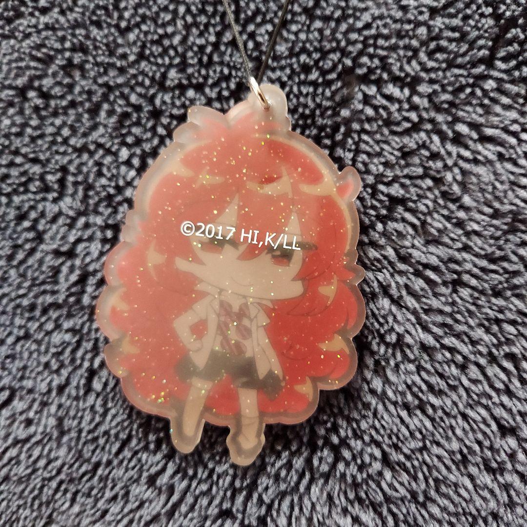 宝石の国　パパラチア　ラバーストラップ アクリルキーホルダー