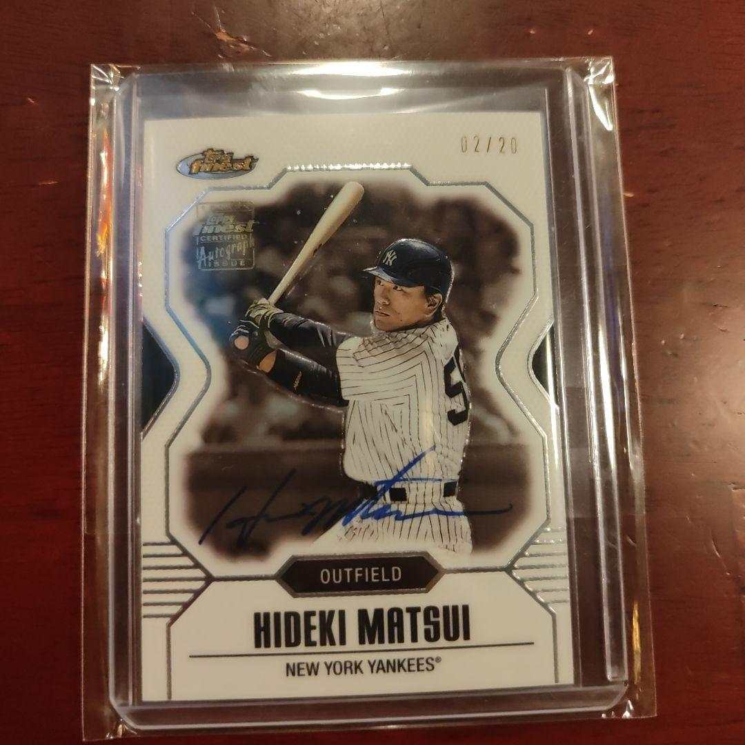 Topps　mlb 松井秀喜　サインカード