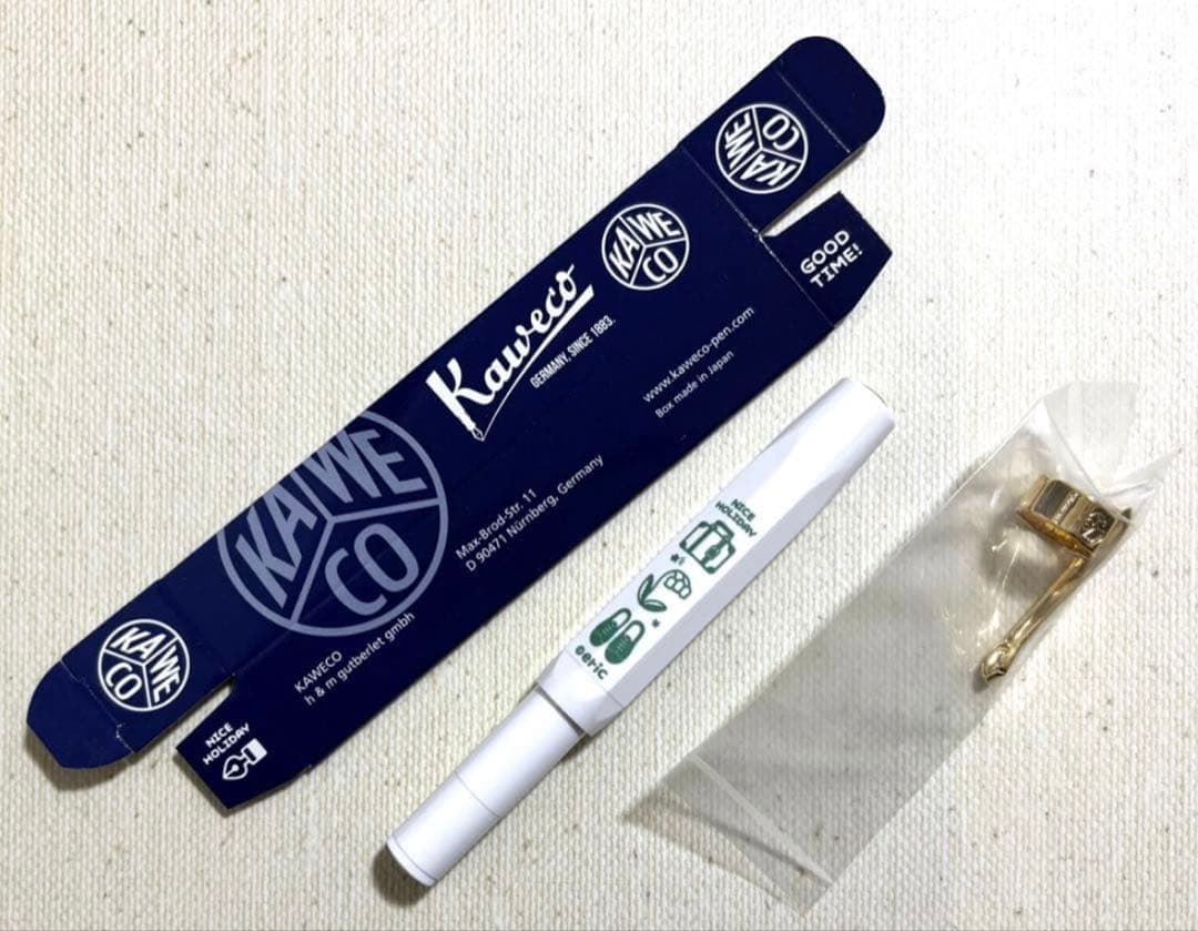 万年筆 EF Kaweco×eric コラボレーション クラシック ホワイト