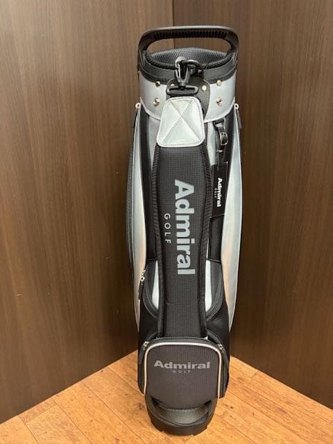 アドミラル ADMG5AC9 キャディバッグ ブラック/シルバー 新品