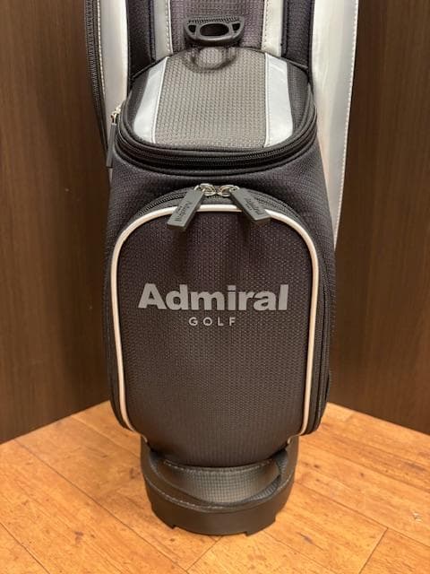 アドミラル ADMG5AC9 キャディバッグ ブラック/シルバー 新品