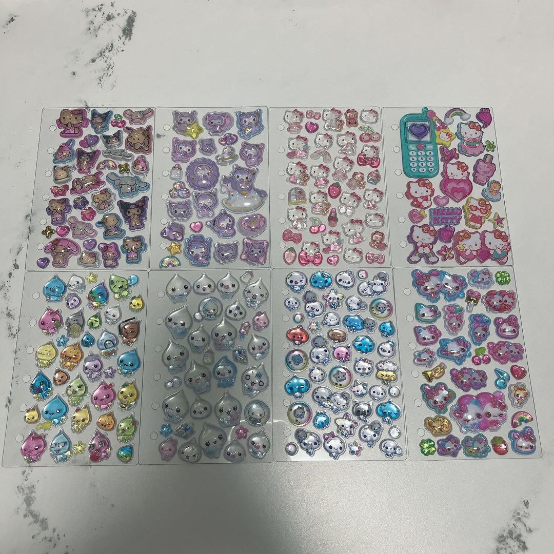 m*i様 【シール帳　完成品♡】ボンボンドロップ おはじき ウォーターシール