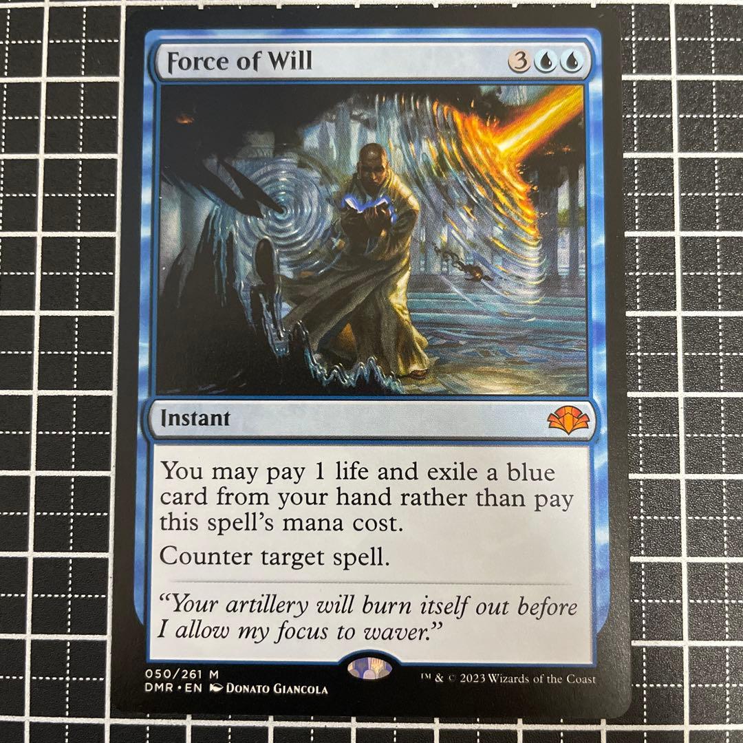 【英語】意志の力/Force of Will DMR