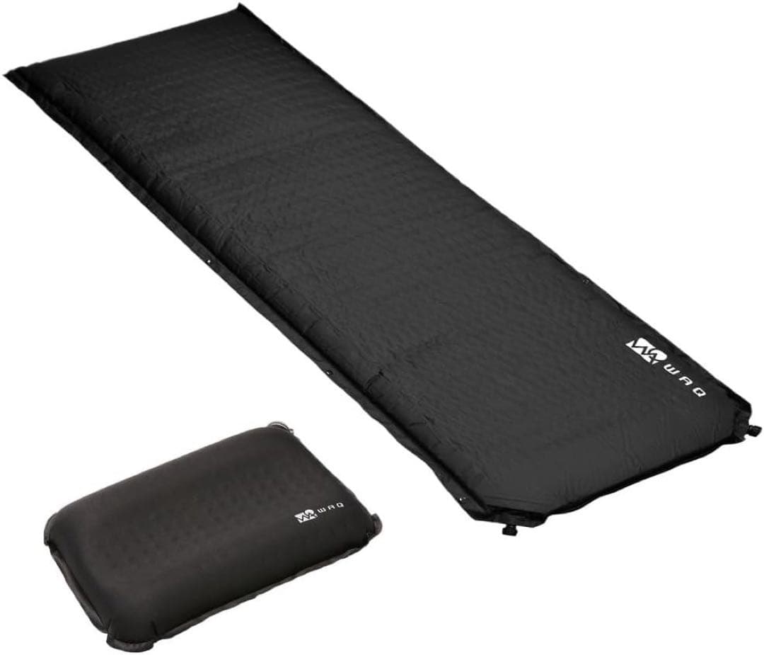 未使用　WAQ キャンプマット 車中泊マット 厚手 8cm コンパクト