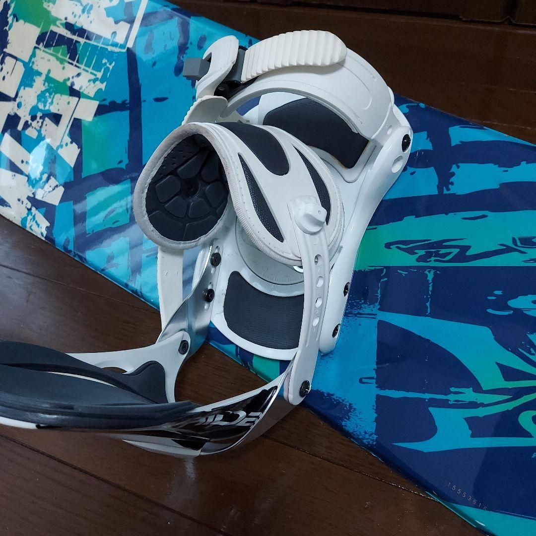 AIRWALK スノーボード 青と緑のデザイン155cm