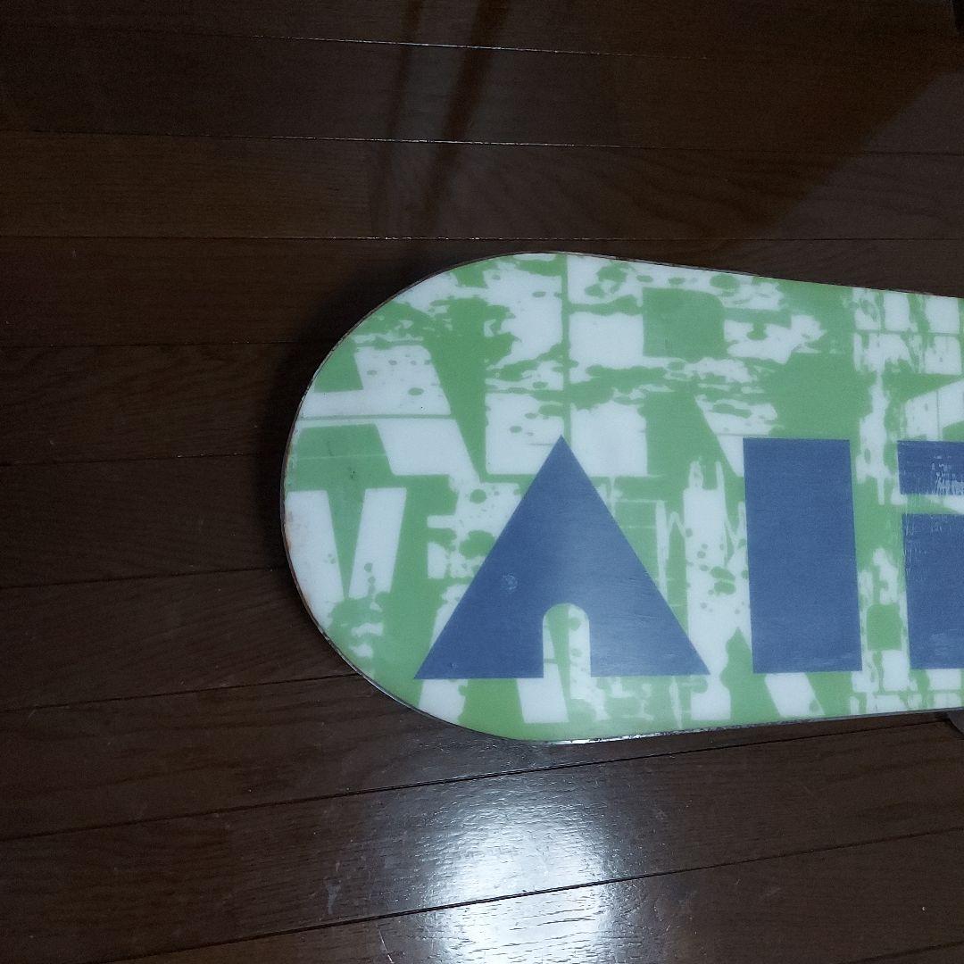 AIRWALK スノーボード 青と緑のデザイン155cm