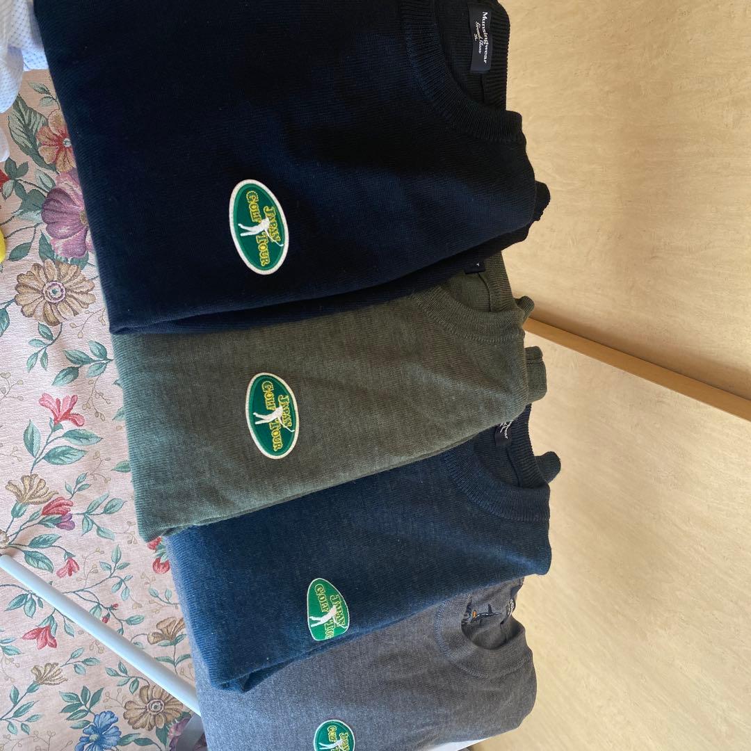 ゴルフメンズ　3Lセーター4枚セット　中古美品