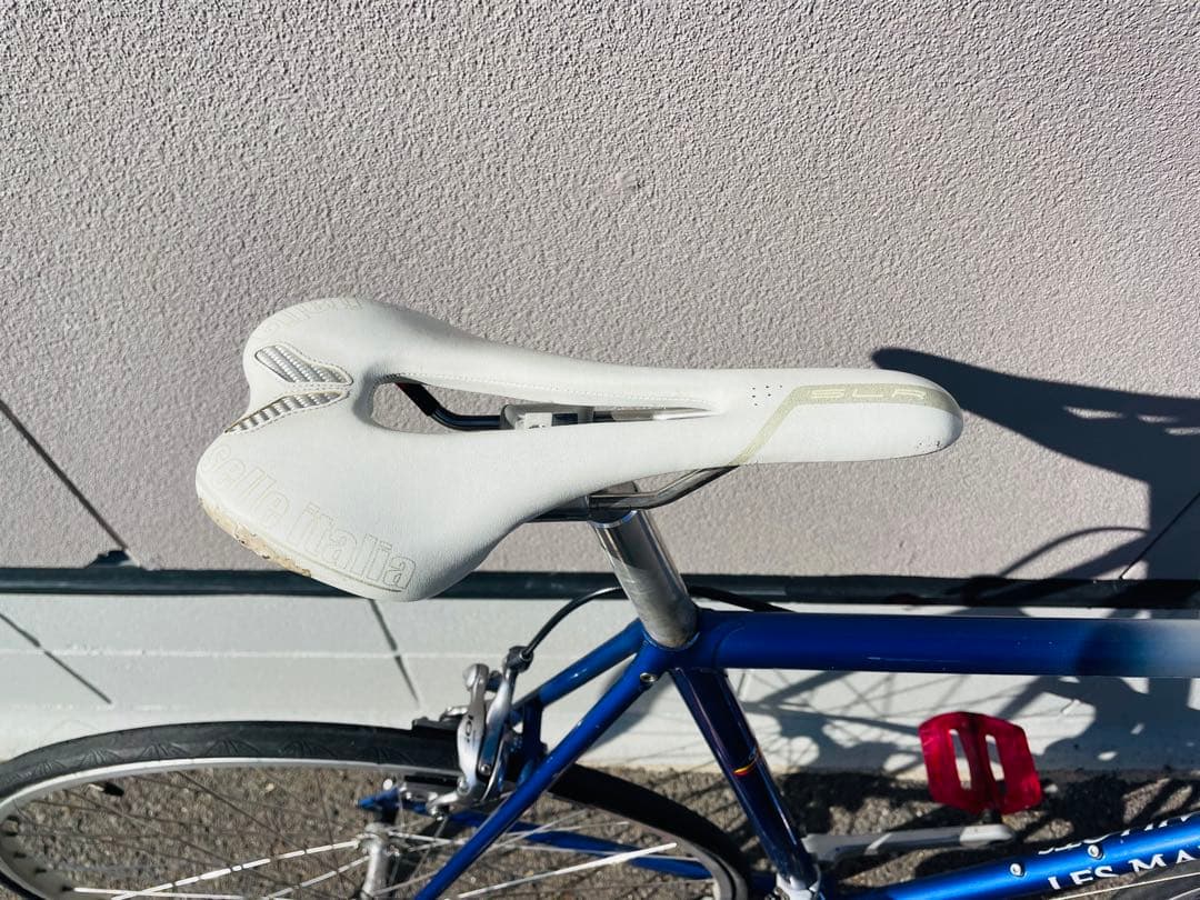 青いロードバイク Shimano 105