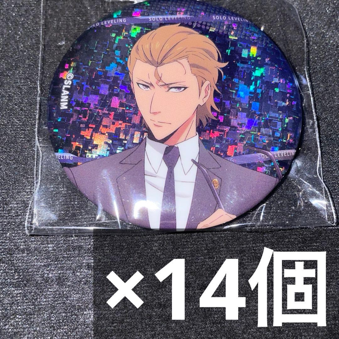 俺だけレベルアップな件 俺レベ 犬飼 晃 ホログラム缶バッジ 14個