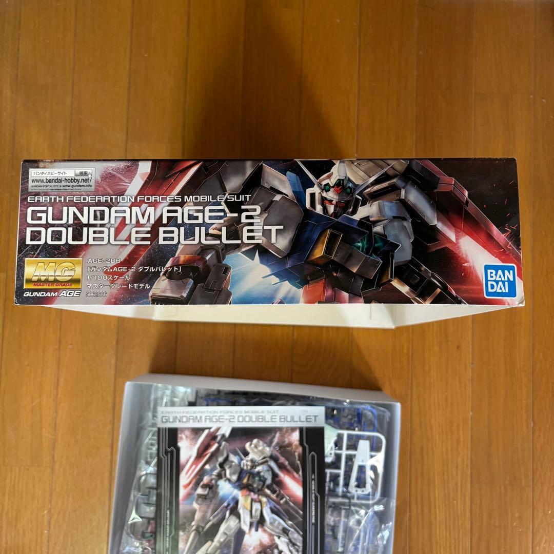 激レア バンダイ ガンダムMG ガンプラAGE-2 ダブルバレット 未組立 新品
